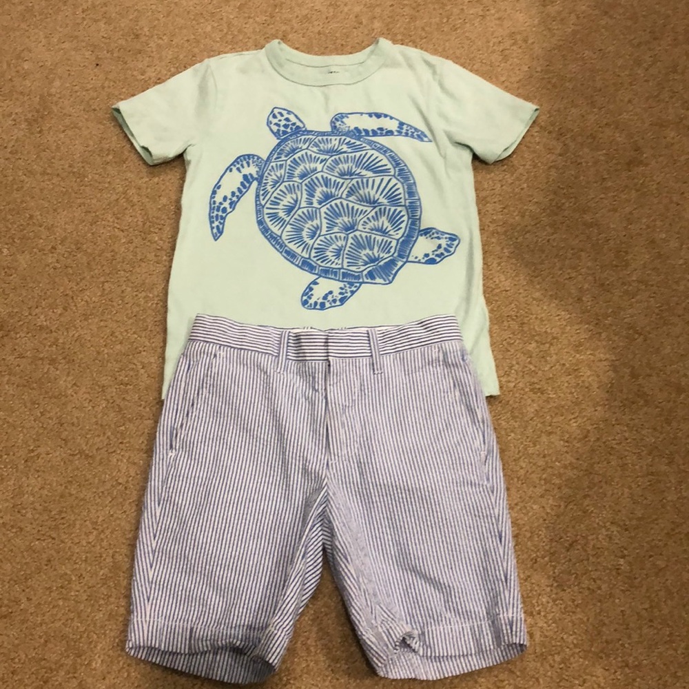 Crewcuts boys size 4-5 outfit- excellent condition